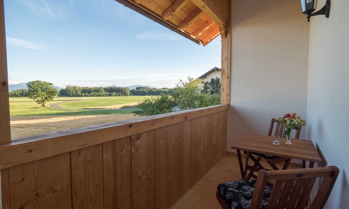 Seeon-Seebruck Apartamento | Apartamento vista a la montaña