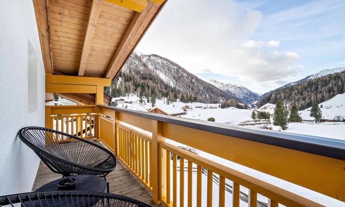 Casere Apartamento | Apartamento "Mountain Residence Kasern Nr 4" con vistas a la montaña, balcón y Wi-Fi