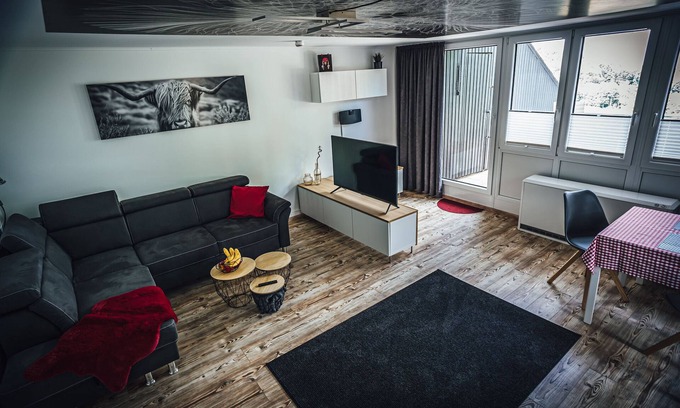 Sasbachwalden Apartamento | Apartamento 'Natur Tanken' con vistas a la montaña, jardín compartido y Wi-Fi