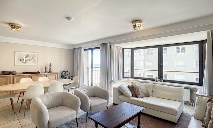 Albertstrand Apartamento | Apartamento junto a Albert Beach terraza