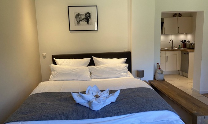 Zossen Apartamento | Apartment near Berlin & Potsdam with kitchen, shower/WC and terrace