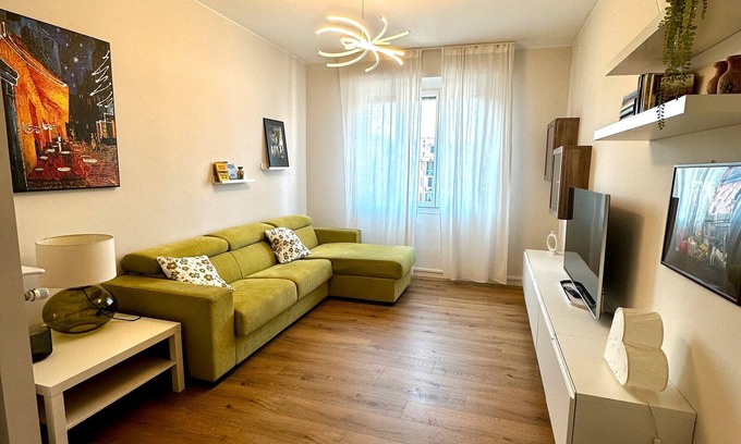 Affori Apartamento | Apartamento 'Nela' con balcón y Wi-Fi
