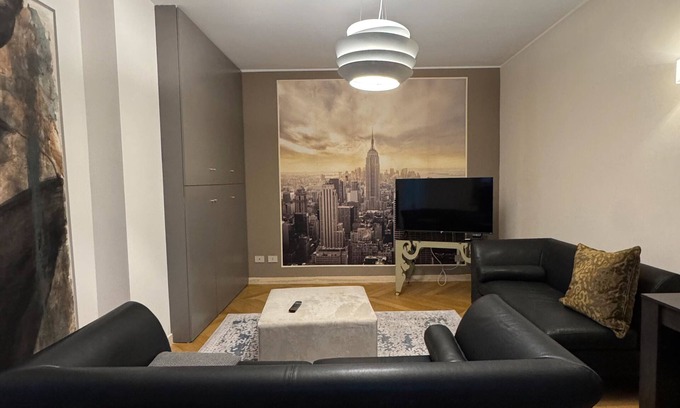 Guardamiglio Apartamento | Apartamento 'New York' con Wi-Fi y aire acondicionado