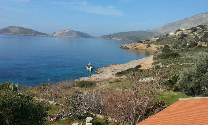 Kalymnos Apartamento | Apartamento junto al mar y bajo sectores de escalada. Lugar tranquilo excelente vista