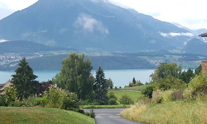 Goldiwil Apartamento | Apartamento Niesenblick en el lago de Thun