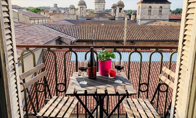 Nimes City Centre Apartamento | Apartamento nimes vista única
