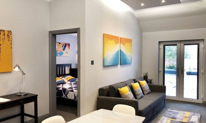 Beaconsfield Apartamento | Apartamento No. 2 WRS Beaconsfield New Town Central Fácil paseo a NFTS y la estación