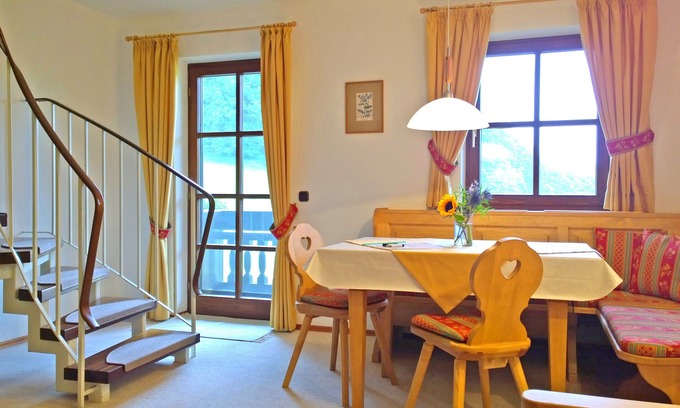 Aschau im Chiemgau Apartamento | Apartamento No. 17 °, casita 56 metros cuadrados una habitación extra con balcón este °