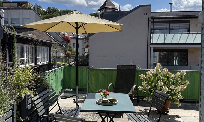 Old Town Apartamento | Apartamento 'Nr 5 Haus Stiegeler Schloßberg' con terraza privada y Wi-Fi