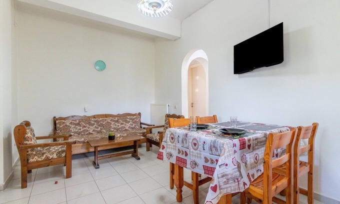 Acharavi Apartamento | Apartamento 'Olivea Apt 1' con vistas al mar, Wi-Fi y aire acondicionado