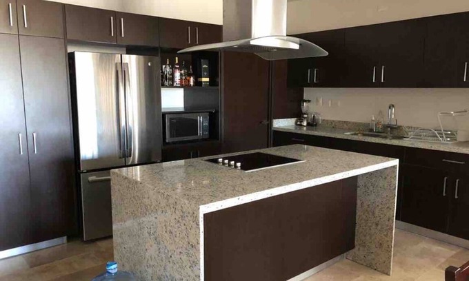 Telchac Puerto Apartamento | apartamento en primera linea de playa 1er piso