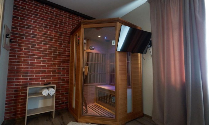 Poltava Oblast Apartamento | Apartment on Pobeda 4 with sauna