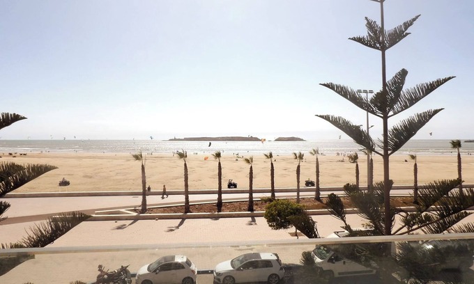 Essaouira Coast Apartamento | Apartamento en la cornisa con vista al mar en Essaouira