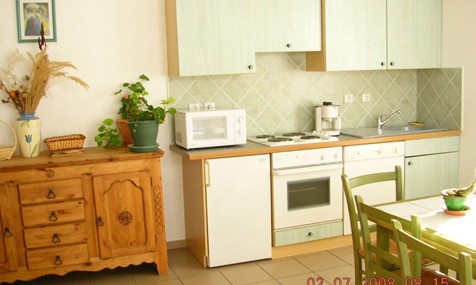 La Grave Apartamento | Duplex 3 *** rez de jardín en el caserío de Chazelet.