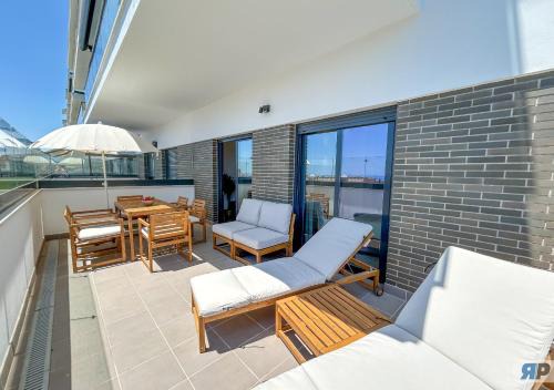 Algarrobo Apartamento | Apartment Orizon with sea view and terrace 012