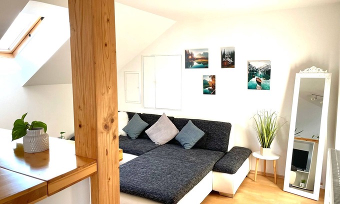 Lohberg Apartamento | Apartamento 'Osserblick Galerie' con vistas a la montaña, jardín privado y Wi-Fi