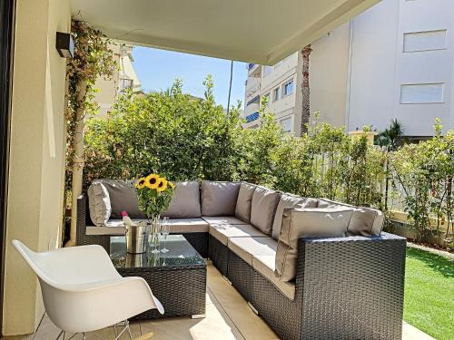 Pointe Croisette Apartamento | Apartment Palm Beach with a nice swimming pool