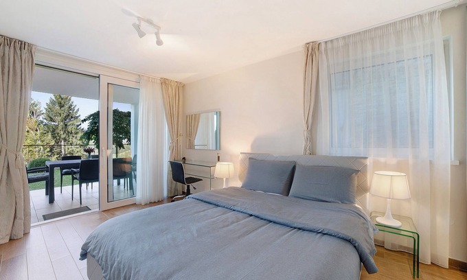 Avelengo Apartamento | Apartamento 'Panoramaresidence' con vistas a la montaña, jardín y barbacoa