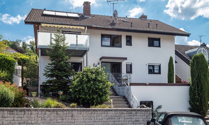 Dilsberg Apartamento | Apartamento 'Petrik' con terraza privada, jardín compartido y Wi-Fi