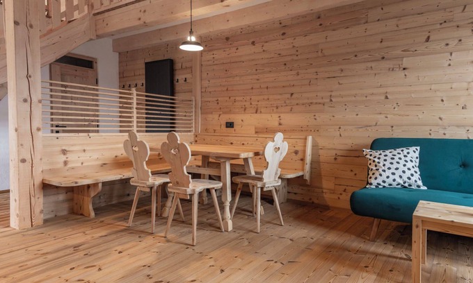 Perca Apartamento | Apartamento 'Peunt' con vistas a la montaña, terraza compartida y Wi-Fi