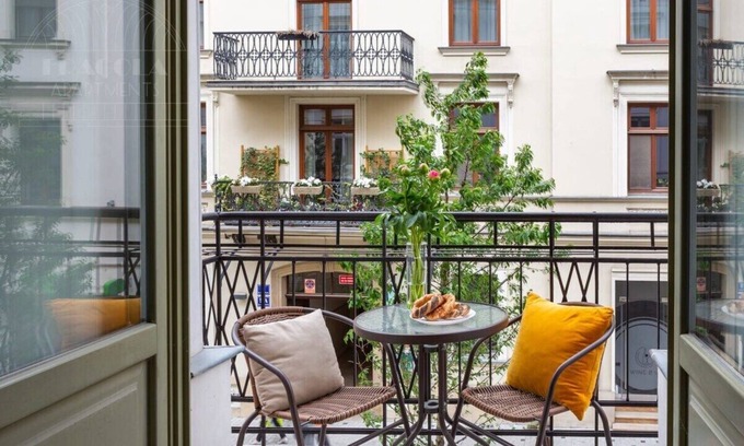 Piasek Południe Apartamento | Apartment Pistacchio with balcony