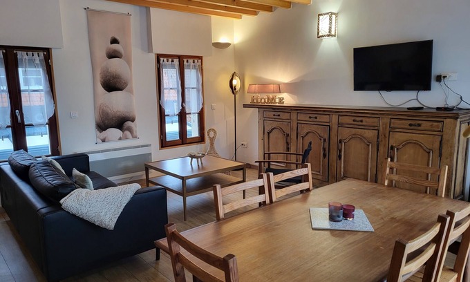 Ambleteuse Apartamento | Apartamento-Premium-Baño con ducha-Terraza-4 pers Etage Ambleteuse