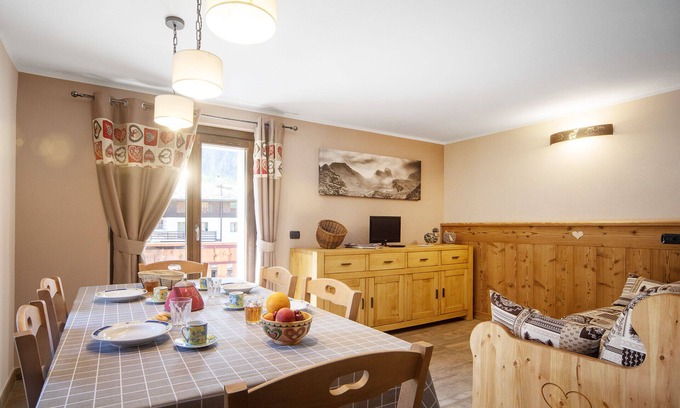 Cogne Apartamento | Apartamento 'Punta Ceresole 4061 Maison Gerard' con vistas a la montaña, jardín compartido y Wi-Fi