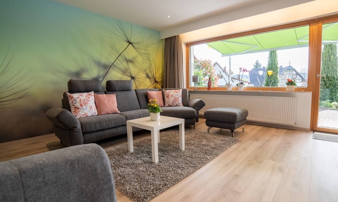 Kappelrodeck Apartamento | Apartamento 'Pusteblume' con terraza privada y Wi-Fi