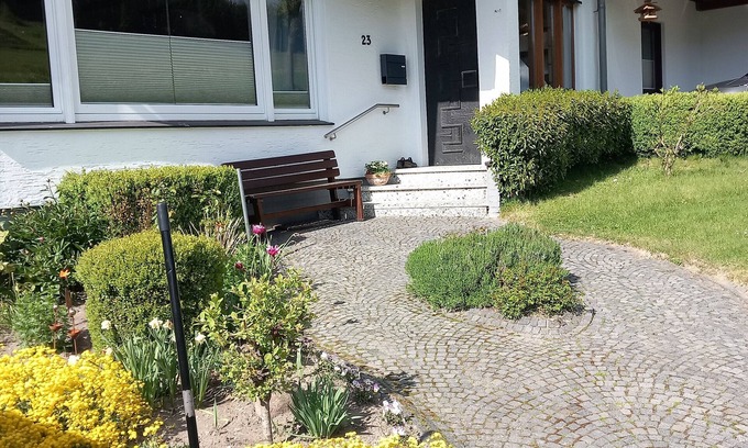 Gellinghausen Apartamento | Apartamento 'Rasche' con balcón