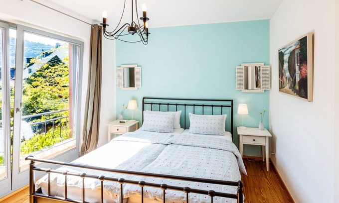 Senheim Apartamento | Apartamento-Rebenhof-Vista al rio-Baño Privado