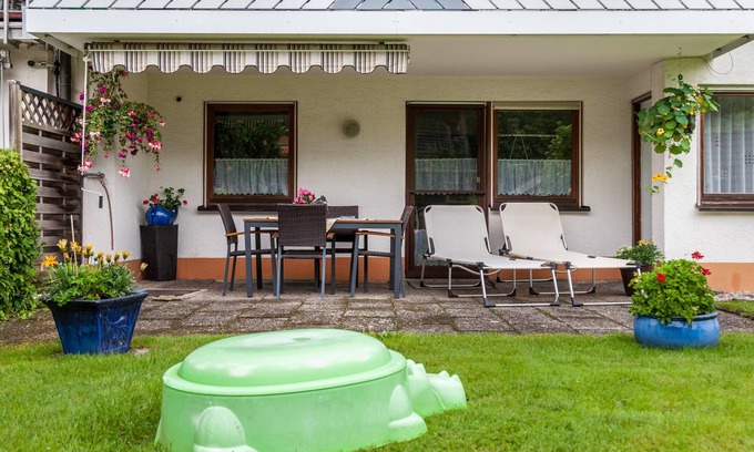 Vogt Apartamento | Apartamento 'Riedesser' con terraza privada, jardín privado y Wi-Fi