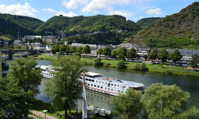 Cochem Apartamento | Apartamento-Riesling-Vista al rio-Baño en la habitacion