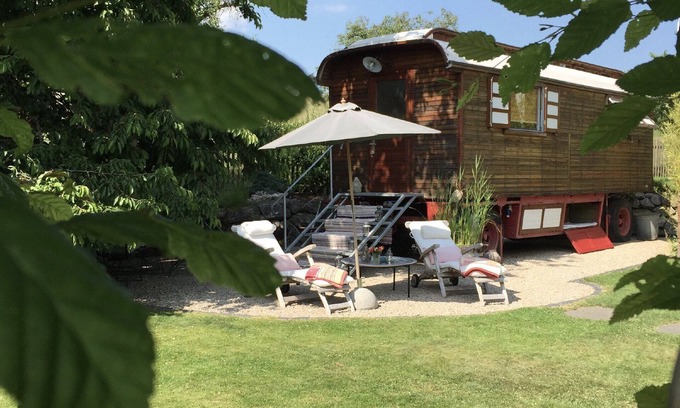 Hummel Apartamento | Apartamento 'Romantikurlaub Im Zirkuswagen' con jardín privado y Wi-Fi