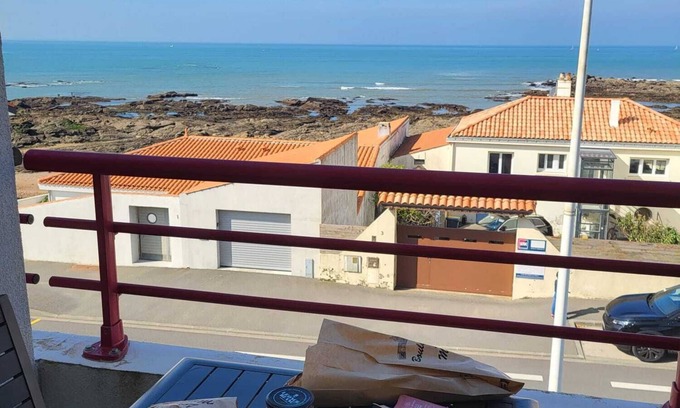 La Chaume Apartamento | Apartamento de 2 habitaciones en entresuelo / renovado / frente al mar / costa salvaje