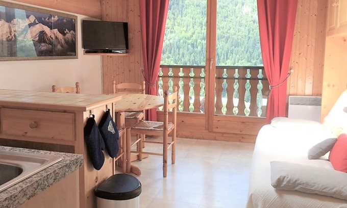 Station de Drouzin le Mont Apartamento | Apartamento Saint-Jean-d'Aulps, 2 dormitorios, 6 personas