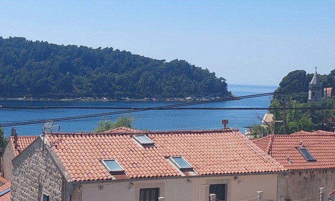 Cavtat Old Town Apartamento | Guest House Saul Cavtat - Estudio con terraza y vistas al mar
