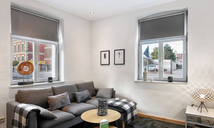 Neuruppin Apartamento | Apartamento 'Schöne Altstadtwohnung In Neuruppin' con Wi-Fi