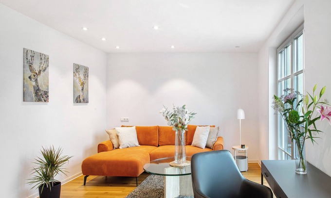 Passau Apartamento | Apartamento 'Schöanuer Hof - Wohnung Rosalie' con terraza privada, Wi-Fi y aire acondicionado