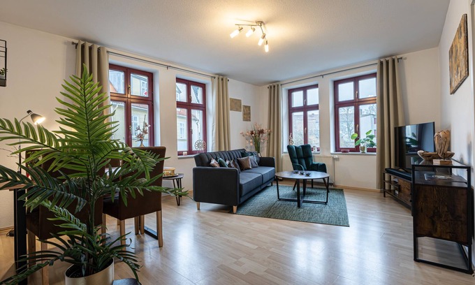 Naumburg Apartamento | Apartment "Schwarzes Gold" with 70m² for up to 5 guests