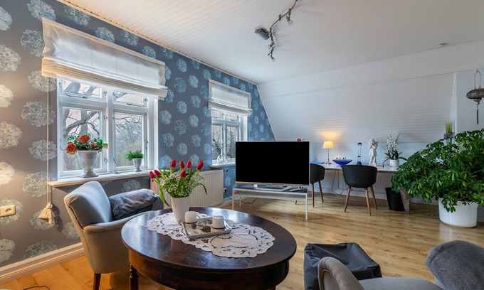Gluecksburg Apartamento | Apartamento "Schwennautal" con jardín privado y Wi-Fi
