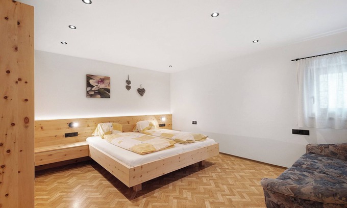 Valle di Casies Apartamento | Apartamento 'Seekofel' con vistas a la montaña, terraza compartida y Wi-Fi