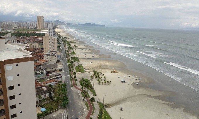 Praia Grande Apartamento | Apartment sea view / gourmet balcony