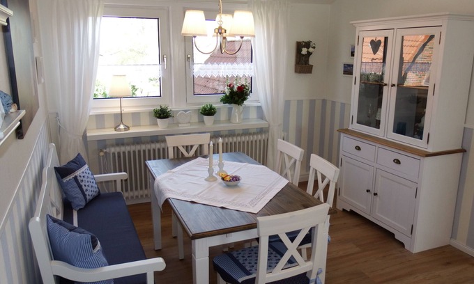 Neugarmssiel Apartamento | Apartamento Seestern, Neugarmssiel / Wangerland