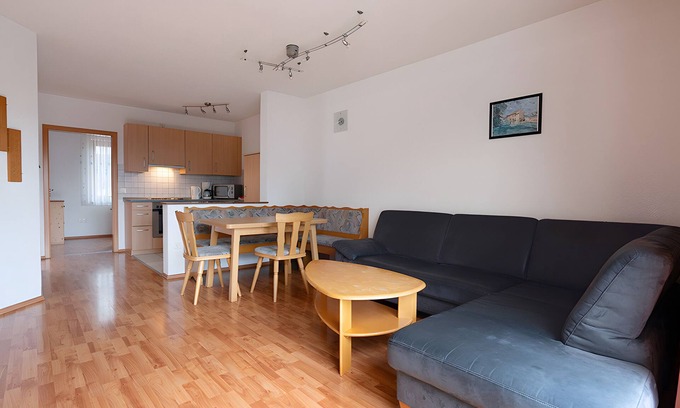 Borslingen Apartamento | Apartamento 'Sonnenaufgang' con terraza compartida, jardín compartido y Wi-Fi