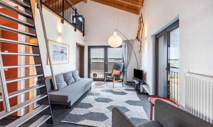 Rotha Apartamento | Apartamento 'Sonnenwind Am Hainer See' con vistas al lago y Wi-Fi