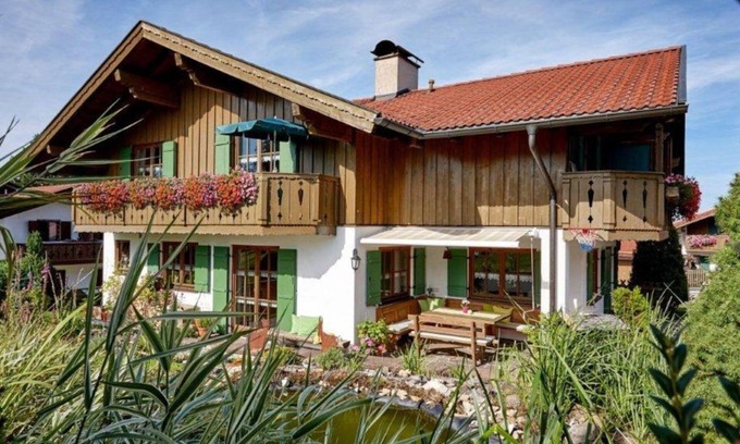 Bad Kohlgrub Apartamento | Apartamento Steigrain - Casa de huéspedes Alpenglüh'n