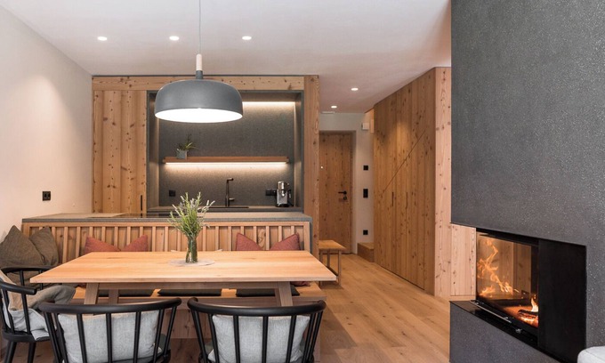 Pracupola Apartamento | Apartamento 'Sunnseit 6' con sauna privada