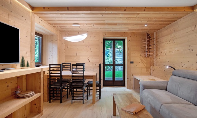 Saint-Oyen Apartamento | Apartamento 'Superior' con terraza compartida, jardín privado y Wi-Fi