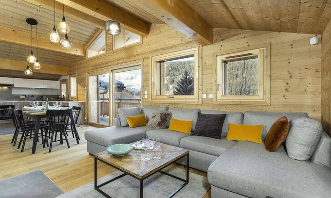 Les Houches Apartamento | Apartamento Trabets 2 (para 6-8)