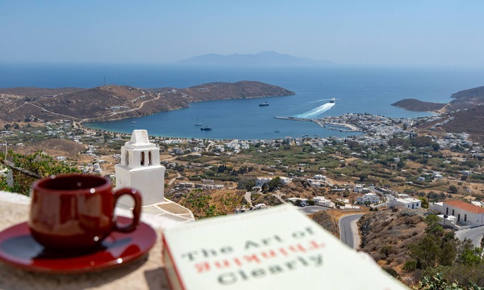 Serifos Apartamento | Apartamento 'Casa de huéspedes tradicional' con terraza privada y aire acondicionado